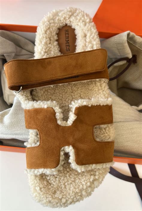 hermes chypre sandals 37|hermès chypre sandals shearling.